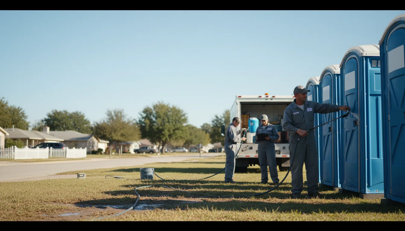 Long-Term Portable Toilet Rental in Grovertown, IN near me